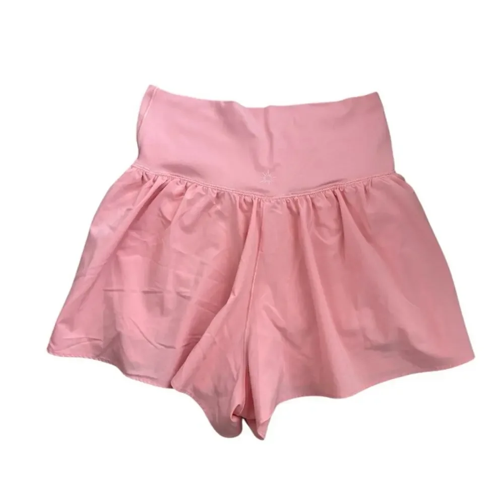 Offline by Aeria Light Pink Athletic Shorts Small